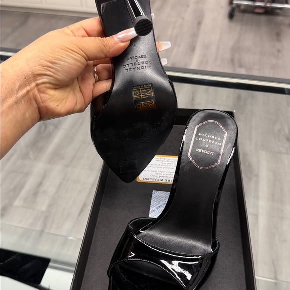 Michael Costello x REVOLVE Gerona Sandal in Black - Picture 4 of 10